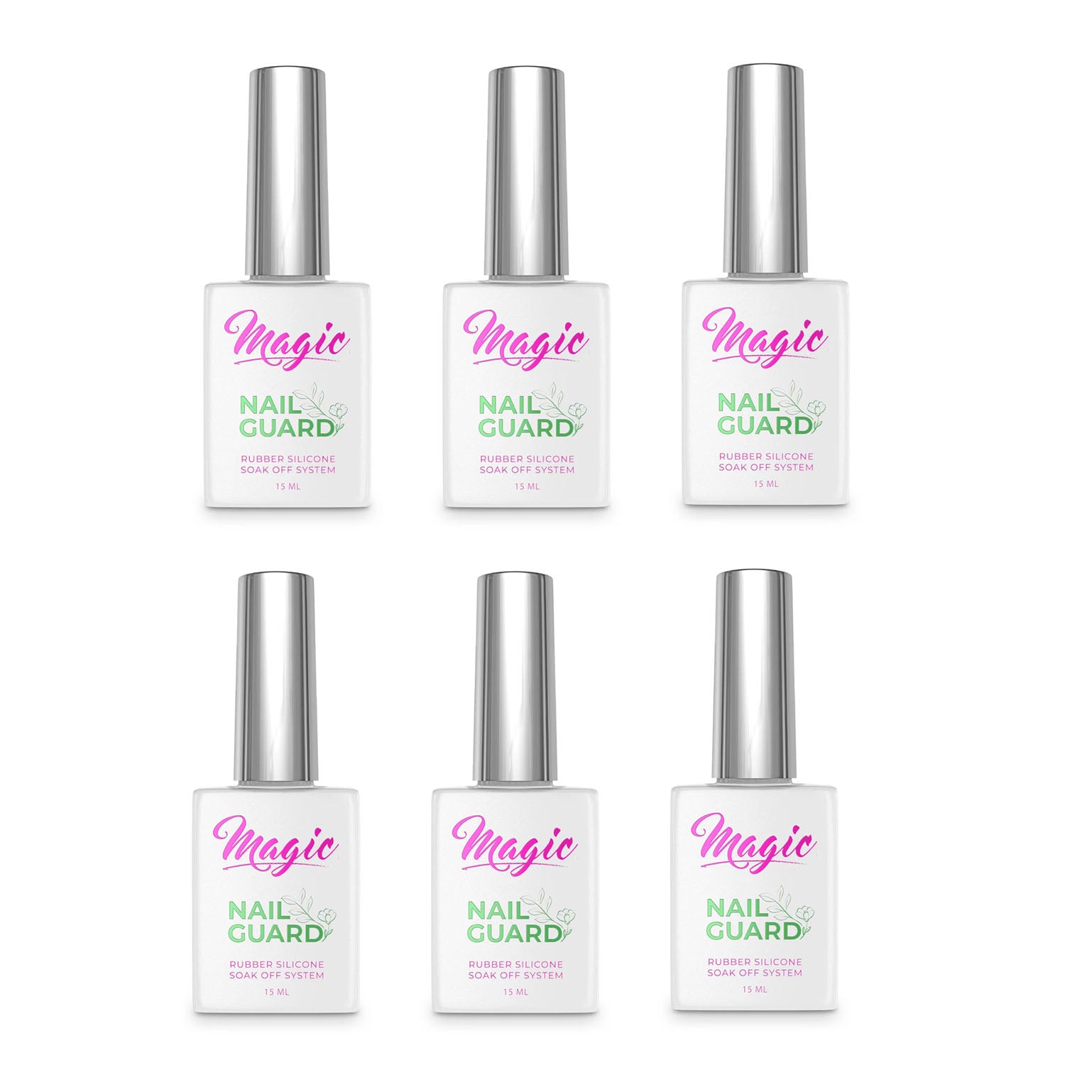 Magic Gel Value Restock Kit Tackless Glass Finish Top