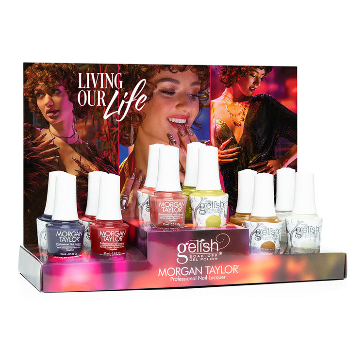 Gelish/Morgan Taylor Living Our Life Fall 2025 12PC 1130107