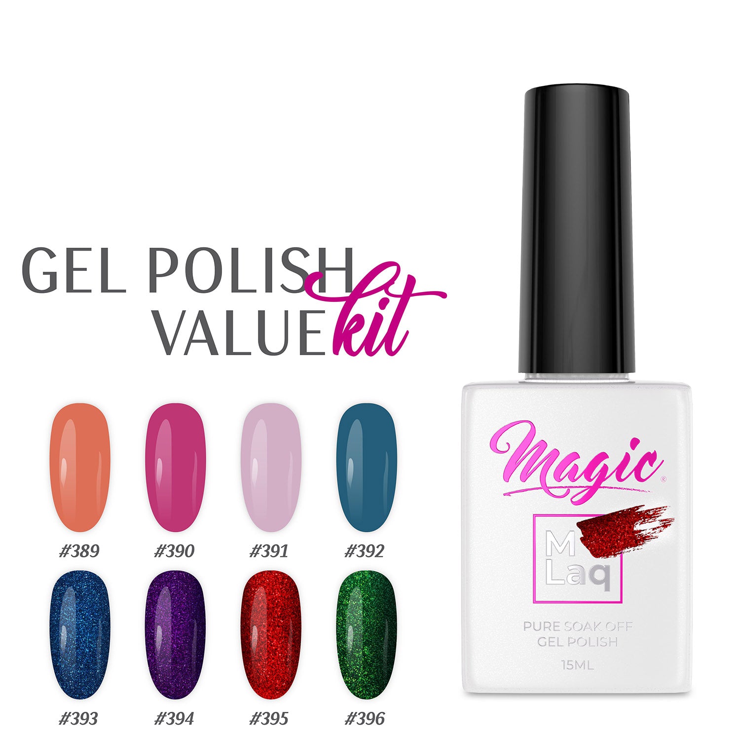 Magic Gel System Gel Polish Value Kit - Winter City 47428