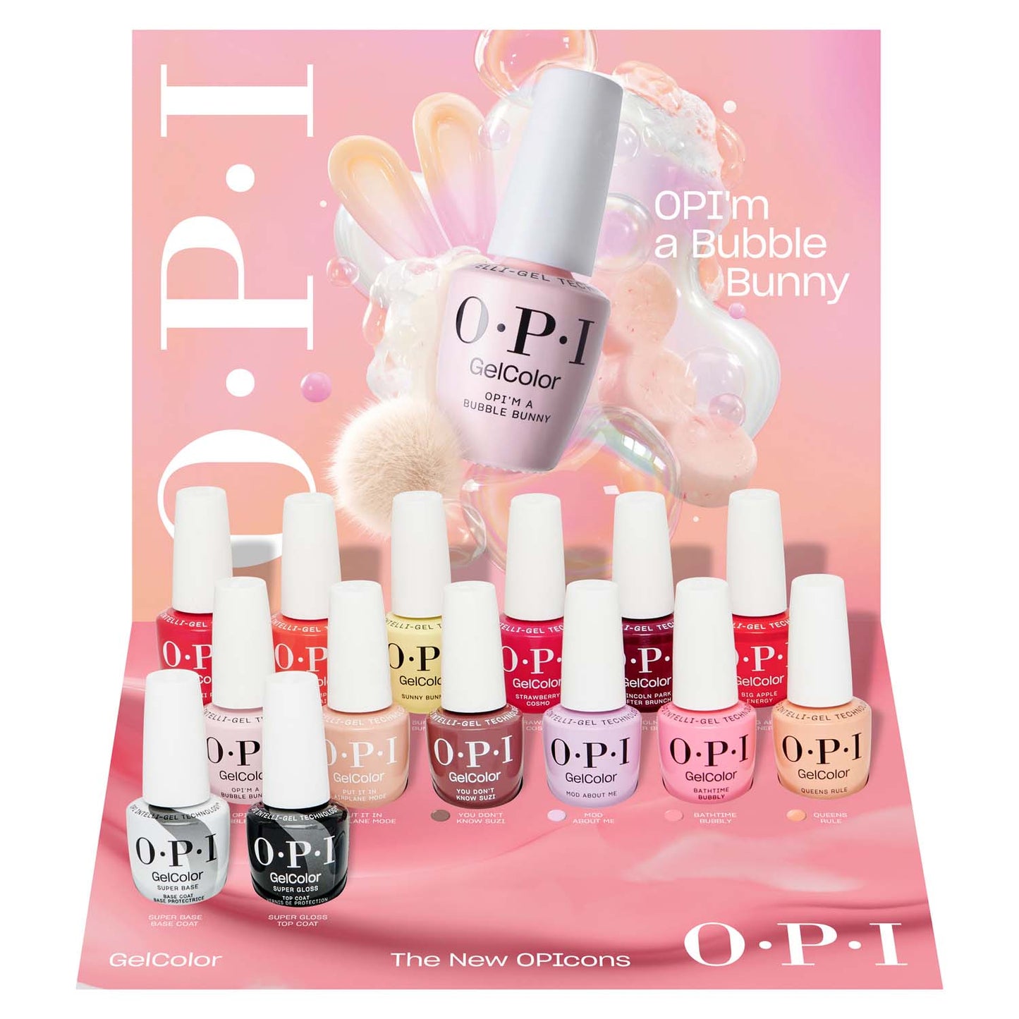 OPI GCT Gelcolor Spring 2026 The New OPIcons Collection