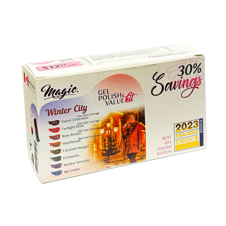 Magic Gel System Gel Polish Value Kit - Winter City 47428