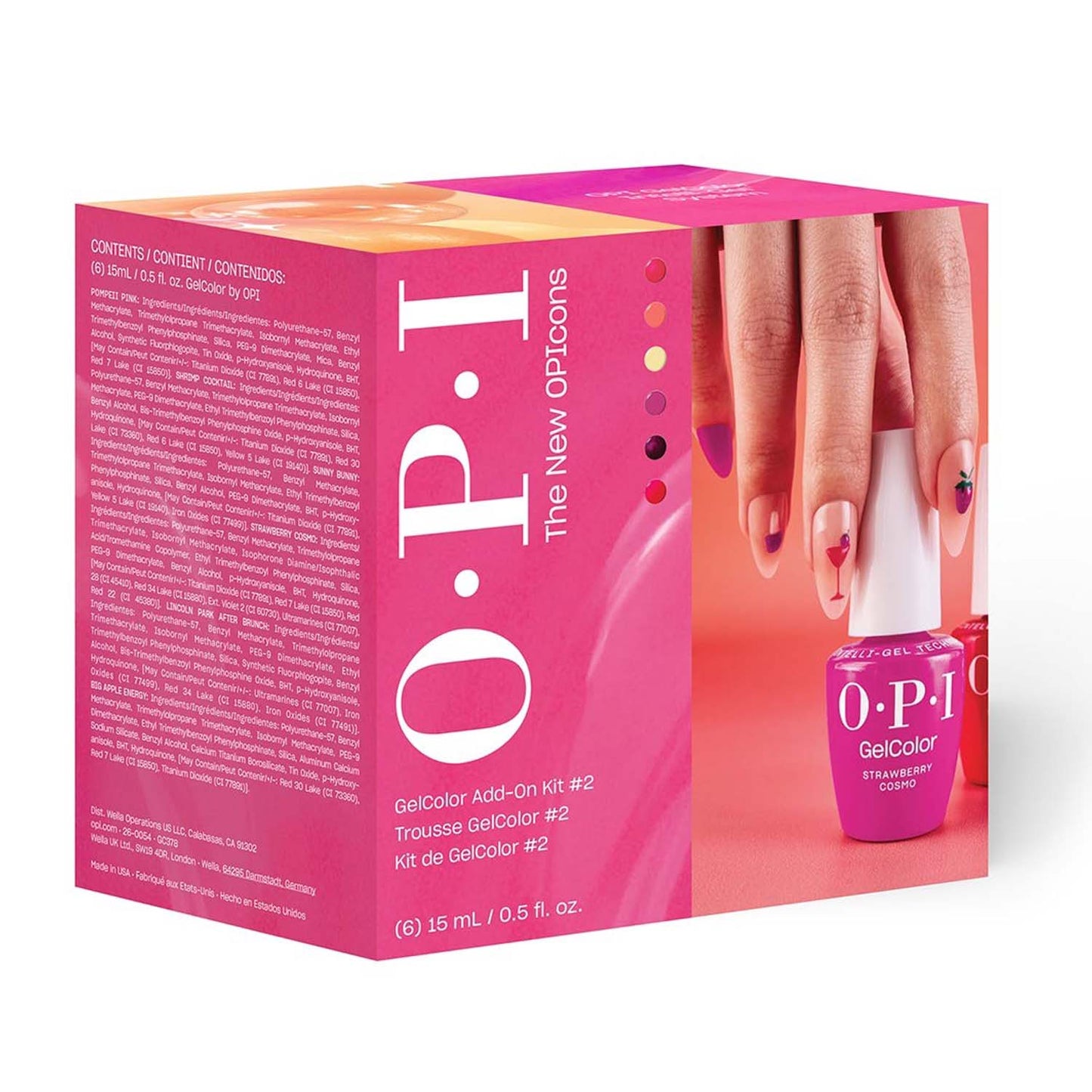 OPI GCT Gelcolor Spring 2026 The New OPIcons Kit#2