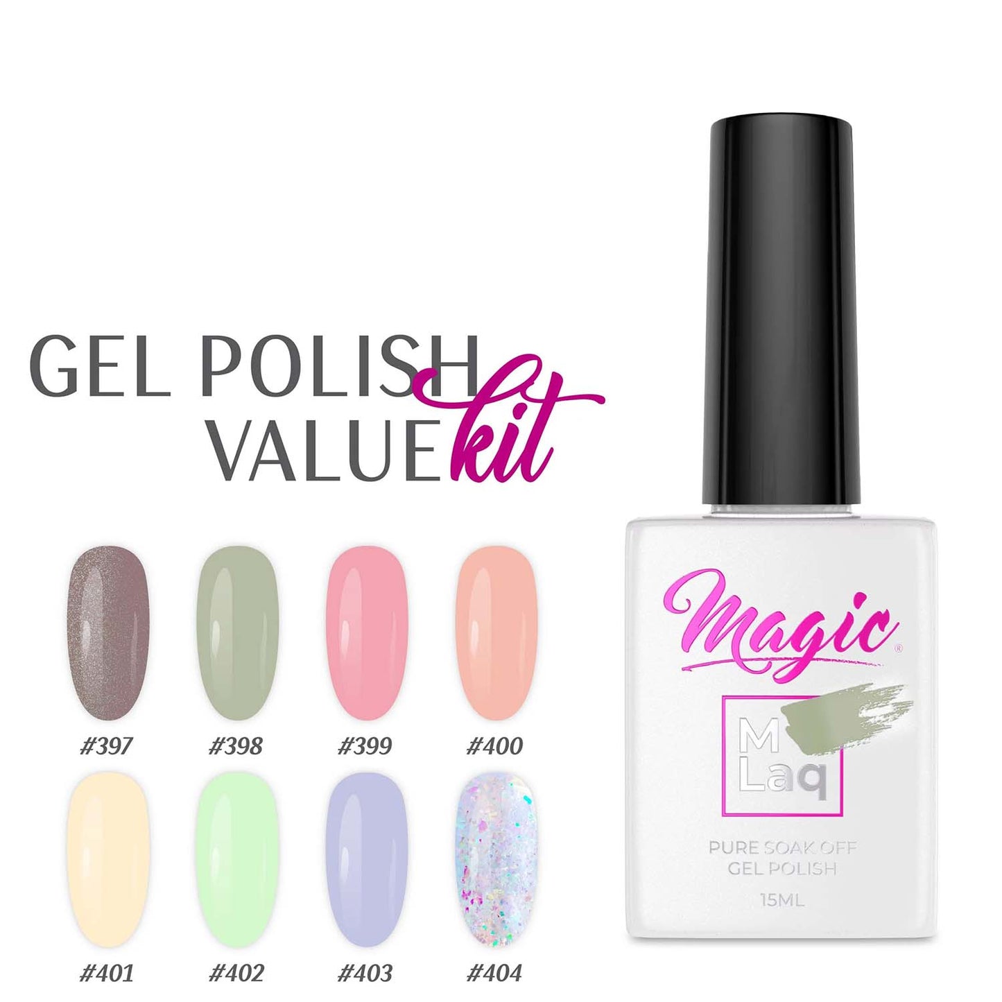 Magic Gel System Gel Polish Value Kit - Warm Wishes 74290