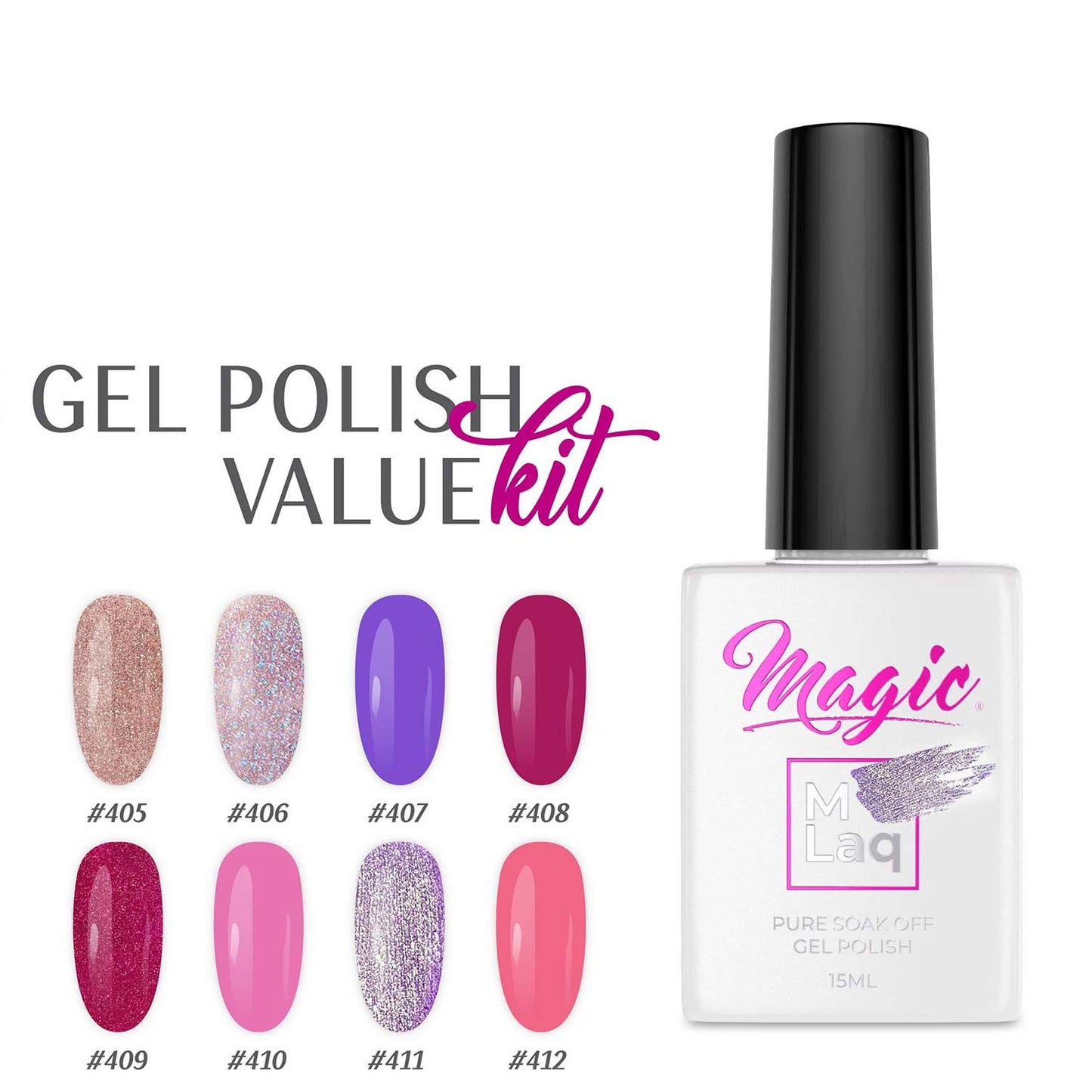 Magic Gel System Gel Polish Value Kit - Warm Wishes 74290