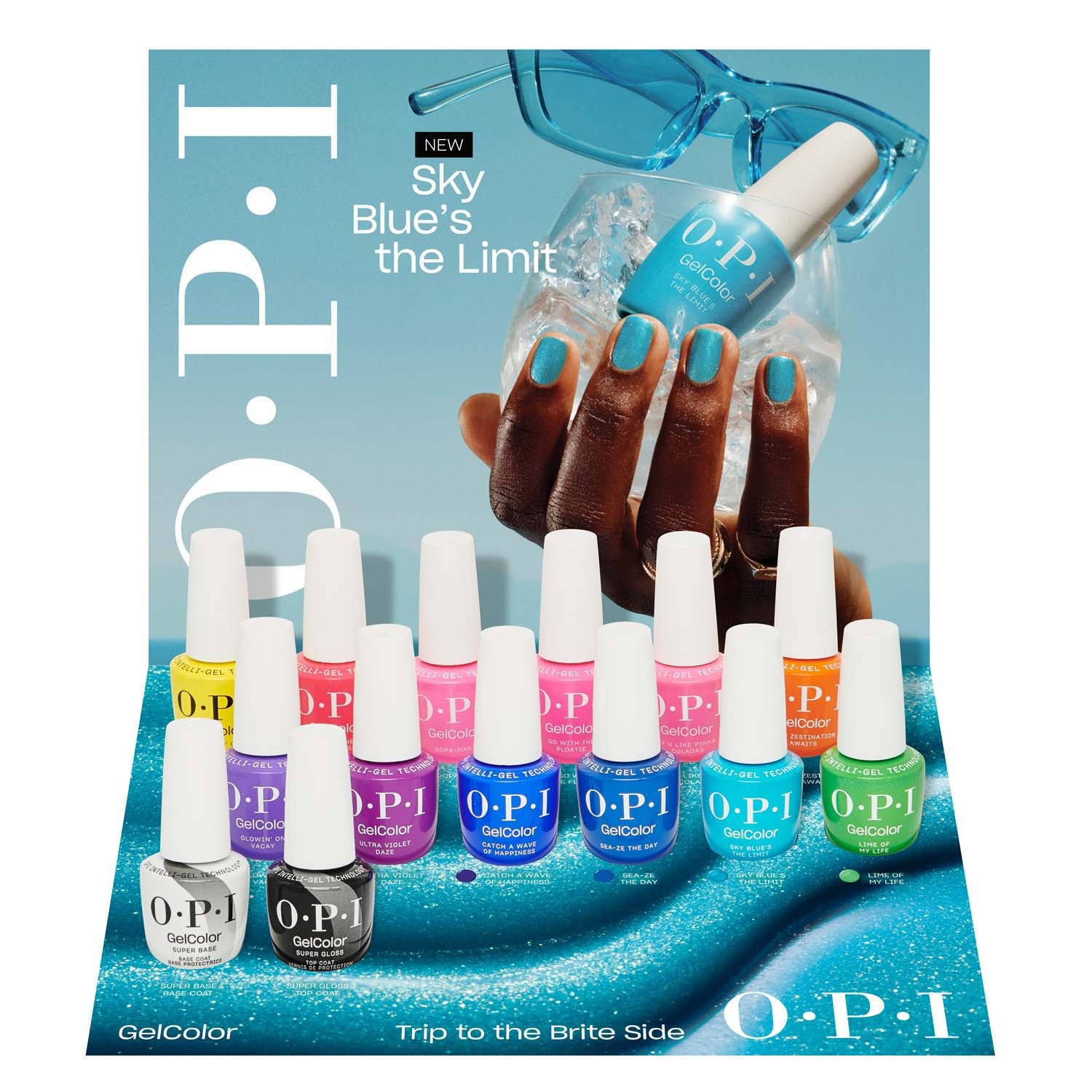 OPI GCT Gelcolor Summer 2026 Trip To The Brite Side GC383