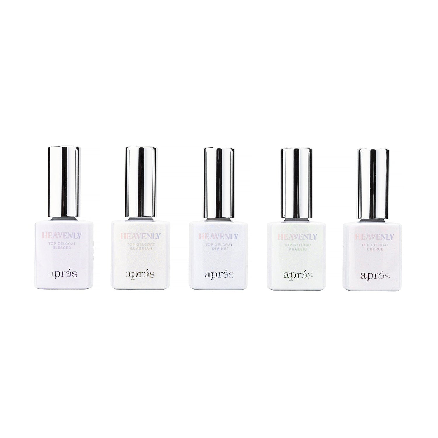 Apres Heavenly Top Coat 5 Pcs Set AP-TGC-H-SET