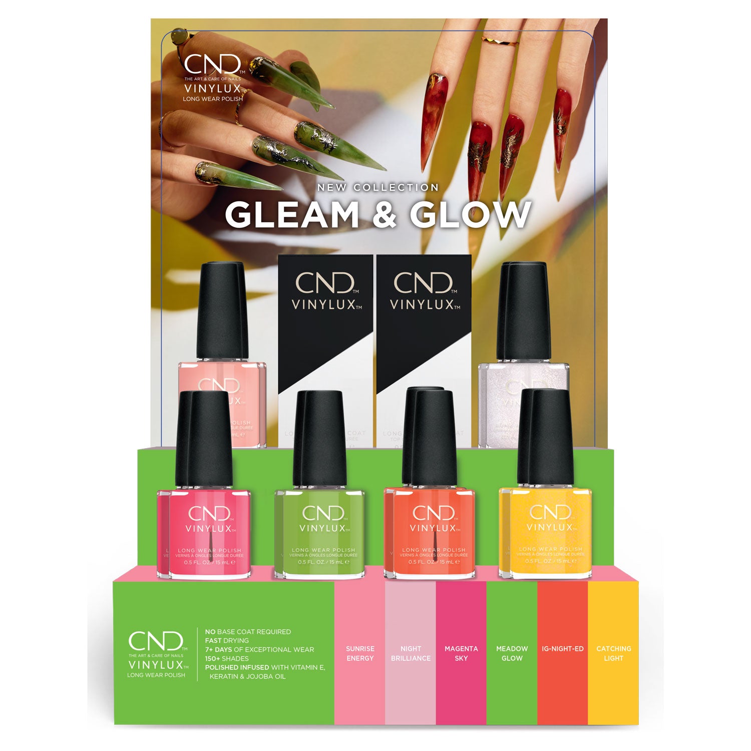 CND Vinylux Gleam & Glow Summer 2024 Collection 01658
