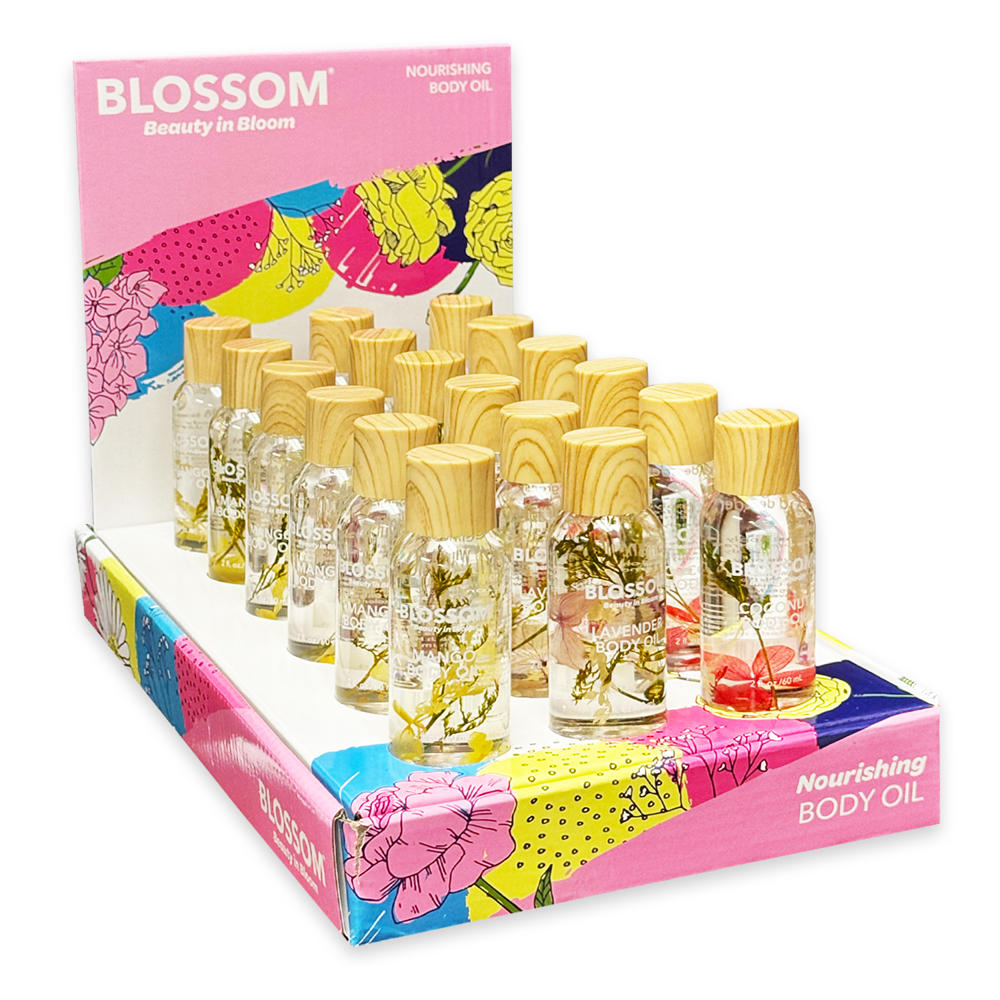 Blossom Moisturizing Lip Gloss 18Pcs BL-LGTUBE18-ST