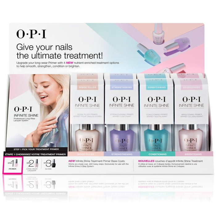 OPI Infinite Shine Treatments 8 Pcs Display - ISD34