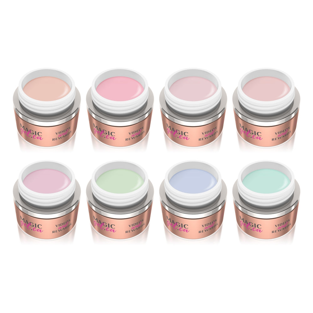 Magic Gel System Blooming Beauties 8 Pcs Kit #36983
