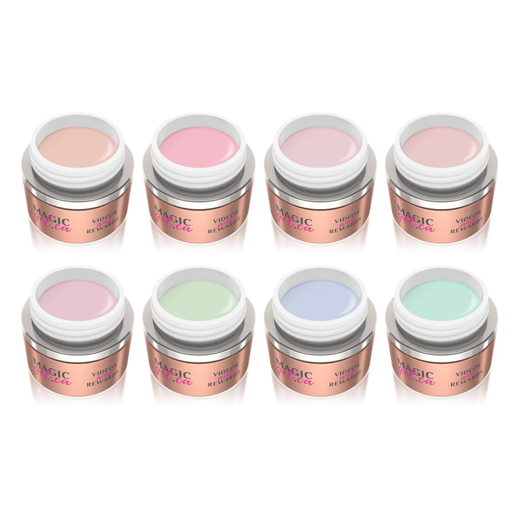 Magic Gel System Blooming Beauties 8 Pcs Kit #36983
