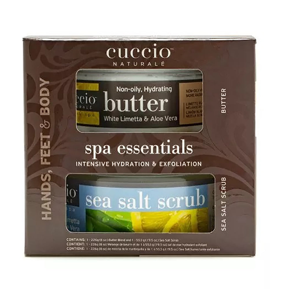 Cuccio Spa Essentials Kits White Limetta & Ale Vera CNMK7035