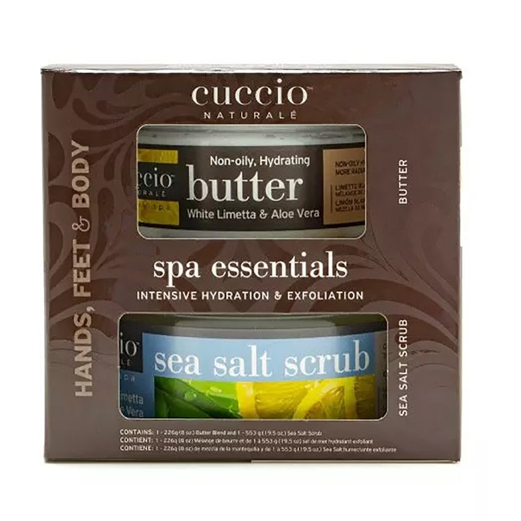 Cuccio Spa Essentials Kits White Limetta & Ale Vera CNMK7035