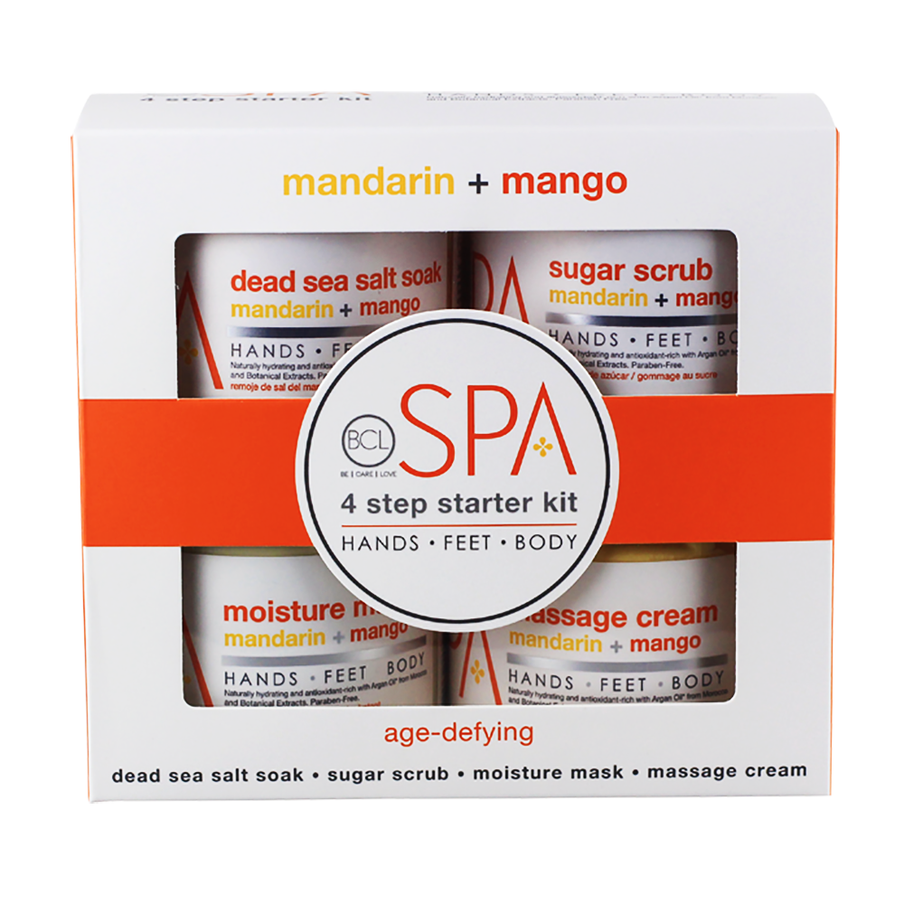 BCL Spa 4 Step Starter Kit Mandarin + Mango SPA52110
