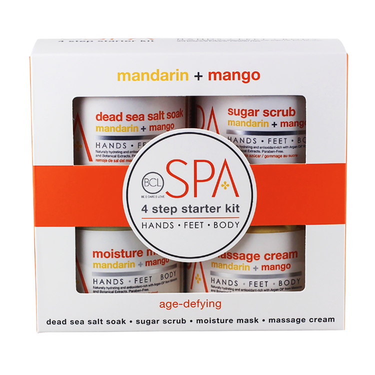 BCL Spa 4 Step Starter Kit Mandarin + Mango SPA52110