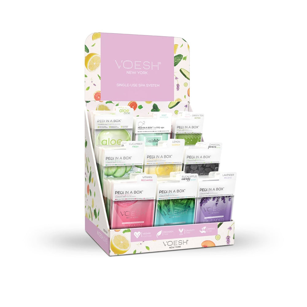 Voesh Intensive Skincare Pedi Kit W/97 Products VDU017PEDI