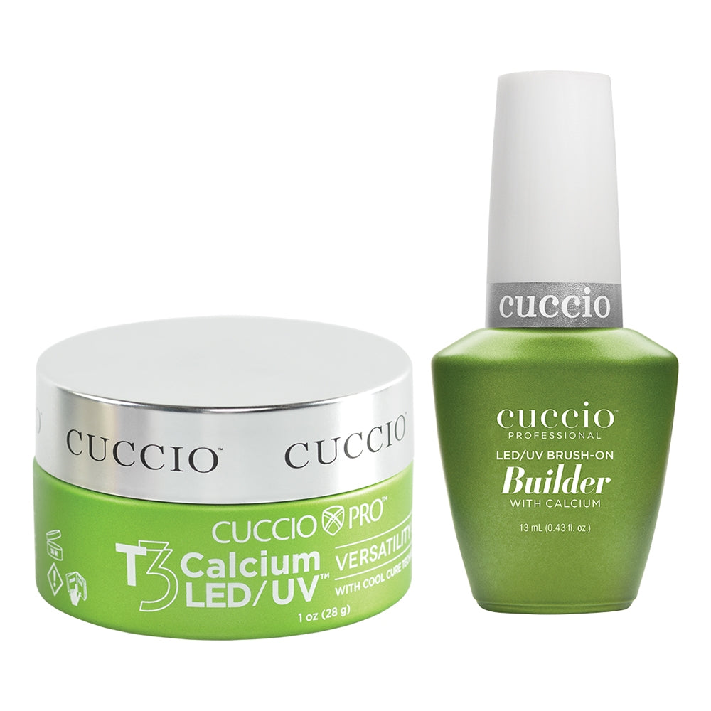 Cuccio T3 Calcium/Brush-On Builder Gel White Deal CPGL9455