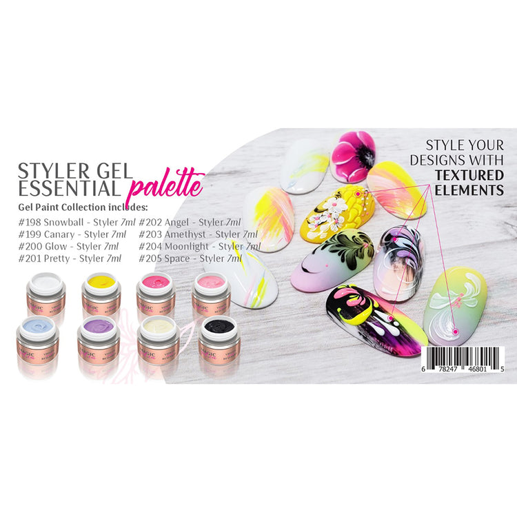 Magic Gel System Collection - Styler Gel Essential Palette