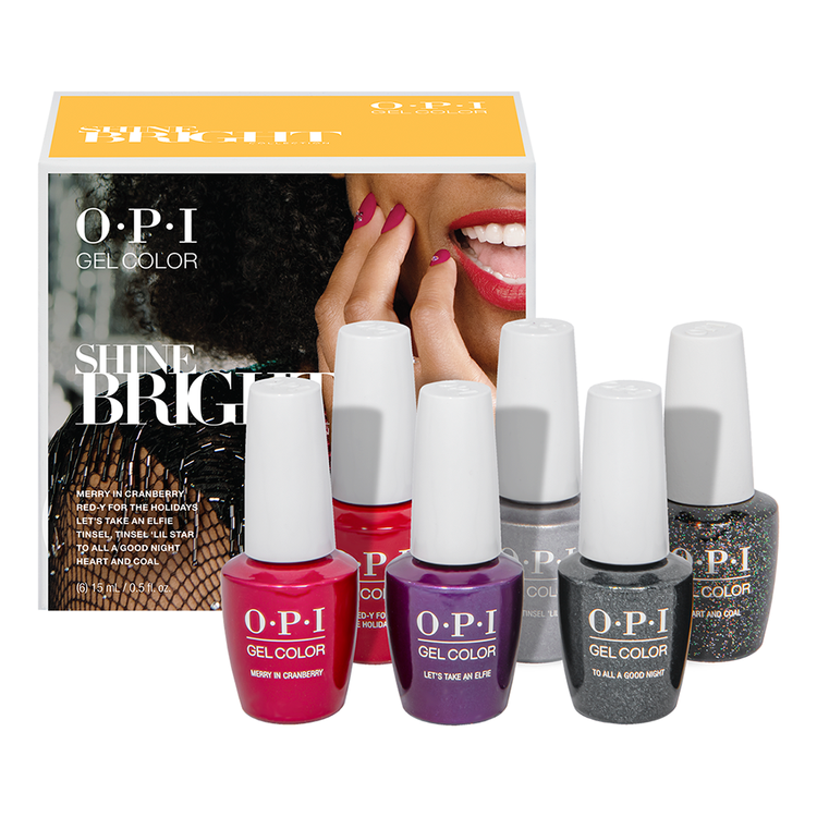 OPI Gelcolor Shine Bright 6Pcs Add-On Kit #2 HPM19