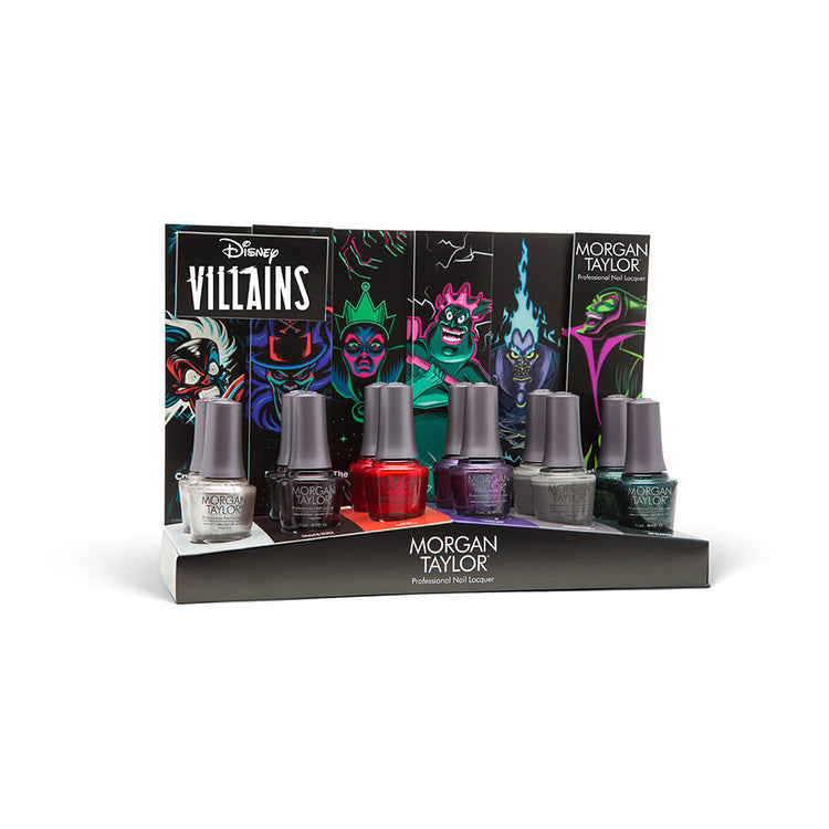 Morgan Taylor Disney Villains 12Pcs Display 3130070