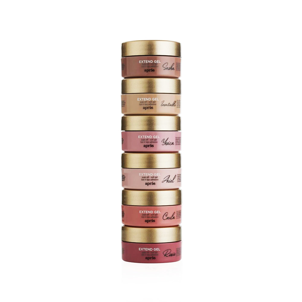Apres Color Extend Gel 6PC In Jars APCEXSET-J 97409