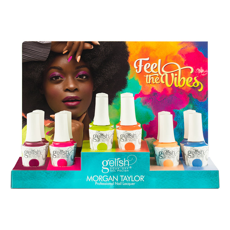 Gelish Feel The Vibes 12Pcs Display 1130040