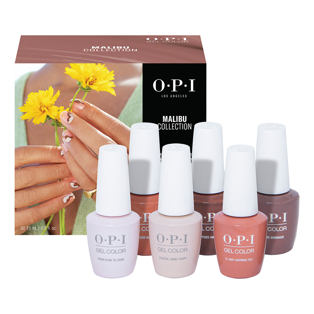 OPI Gelcolor The Malibu 6Pcs Add-On Kit #1 GC308