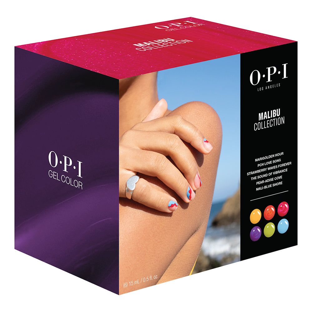 OPI Gelcolor The Malibu 6Pcs Add-On Kit #2 GC309