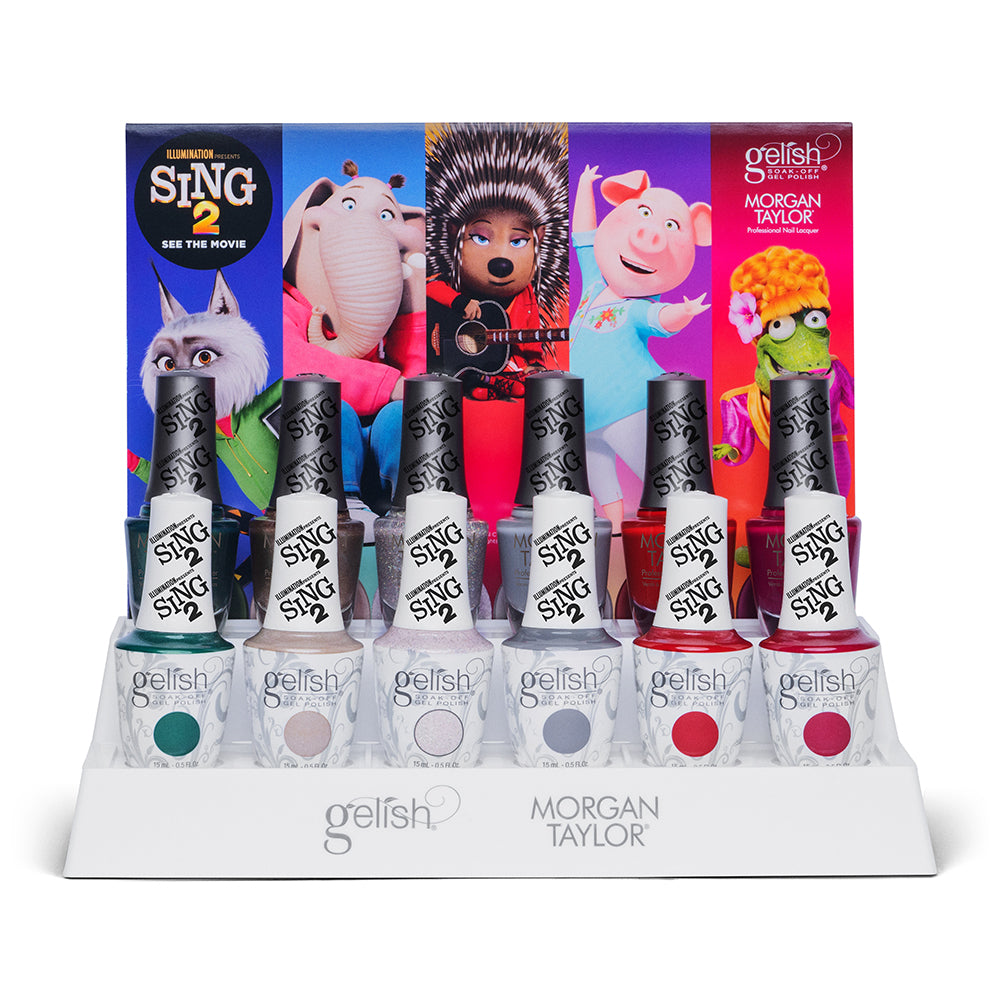 Gelish & Morgan Taylor Sing2 12PC Display 1130047