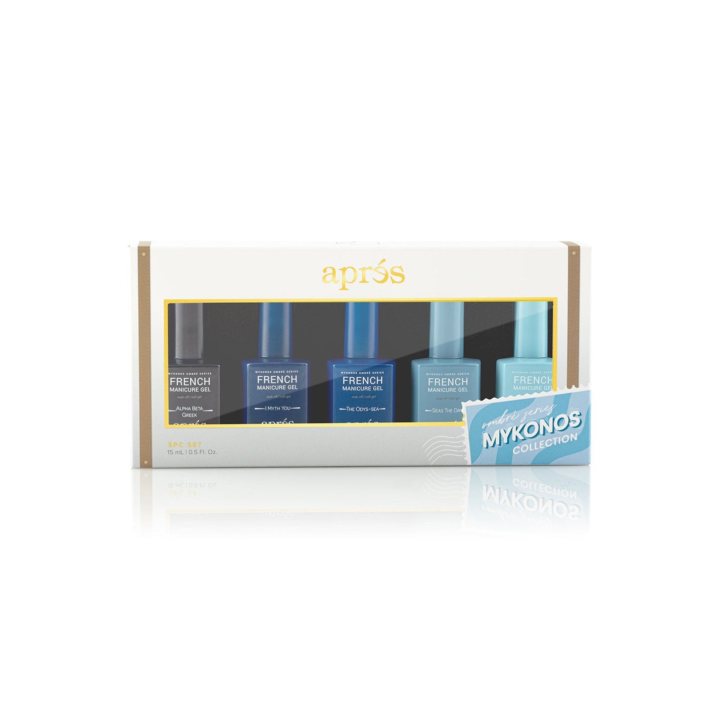 Apres French Manicure Gel Ombre Mykonos Set 97432