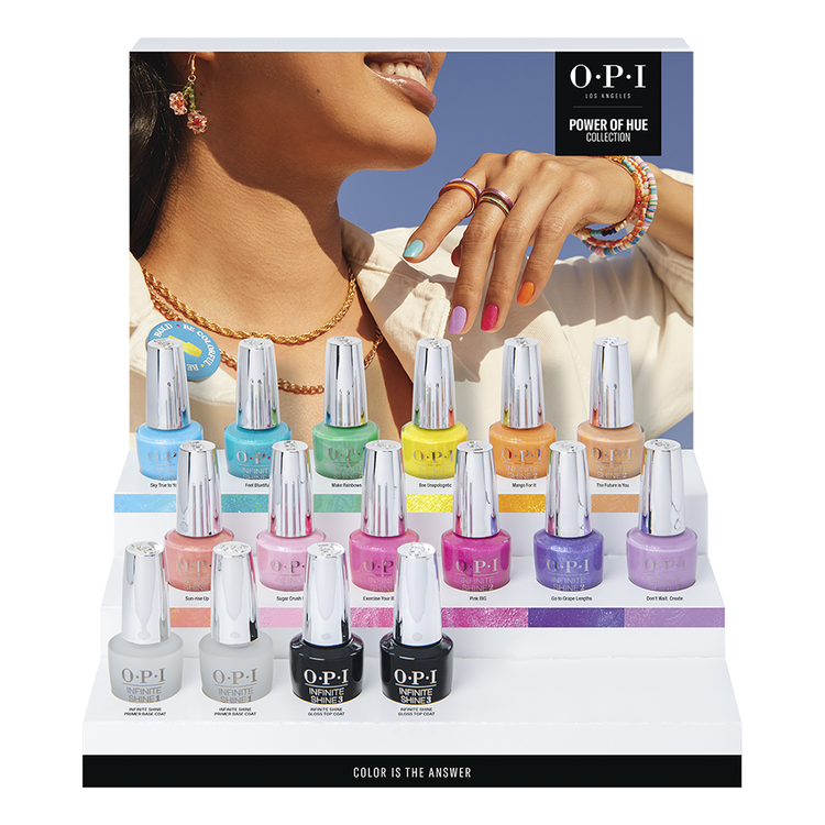 OPI Infinite Shine Power Of Hue Collection 16PC ISDDEB02