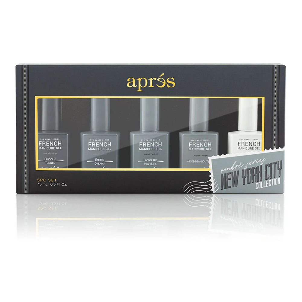 Apres French Manicure Gel Ombre - New York City Set 97450
