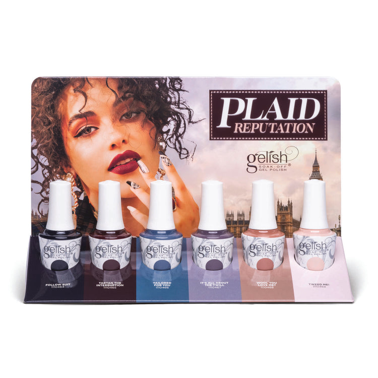 Gelish Plaid Reputation 6PC Collection 1130054