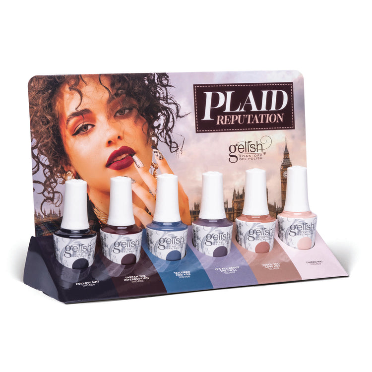Gelish Plaid Reputation 6PC Collection 1130054