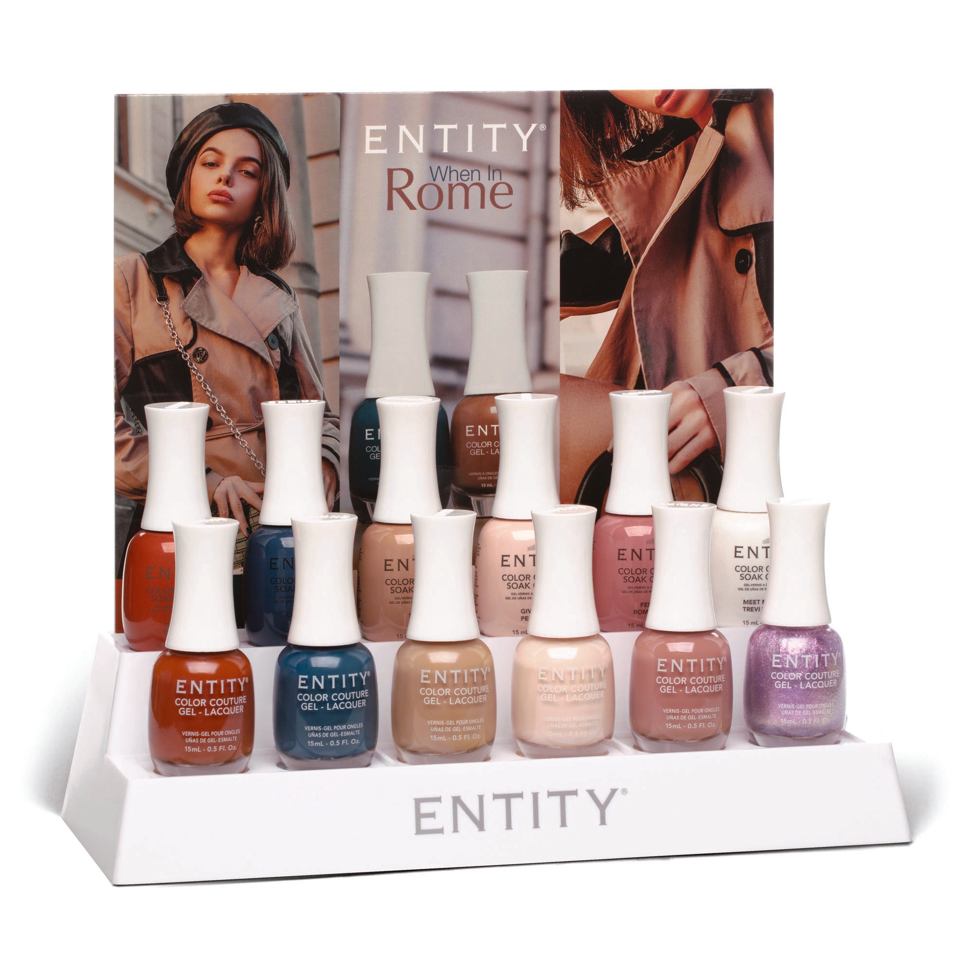 Entity Color Couture Gel & Lacquer When In Rome 12PC 5130007