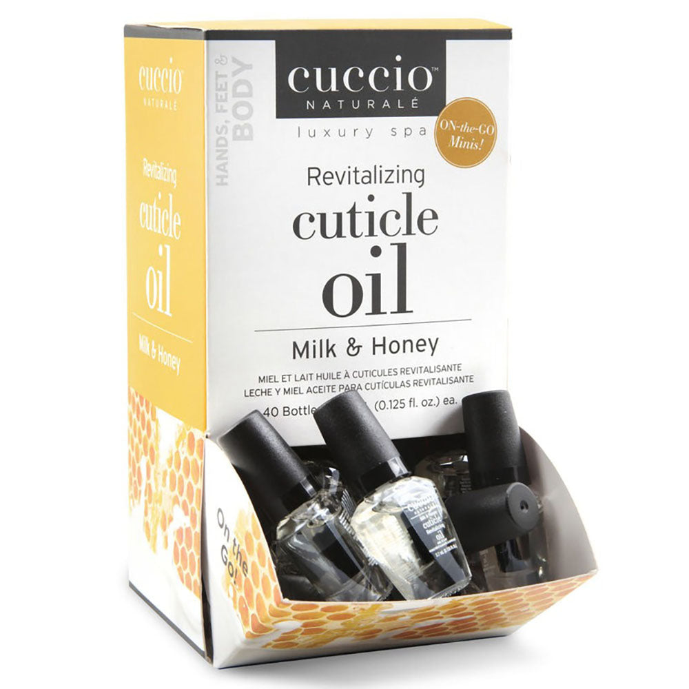 Cuccio Mini Cuticle Oil Milk & Honey 40PC CNSC8455/98772