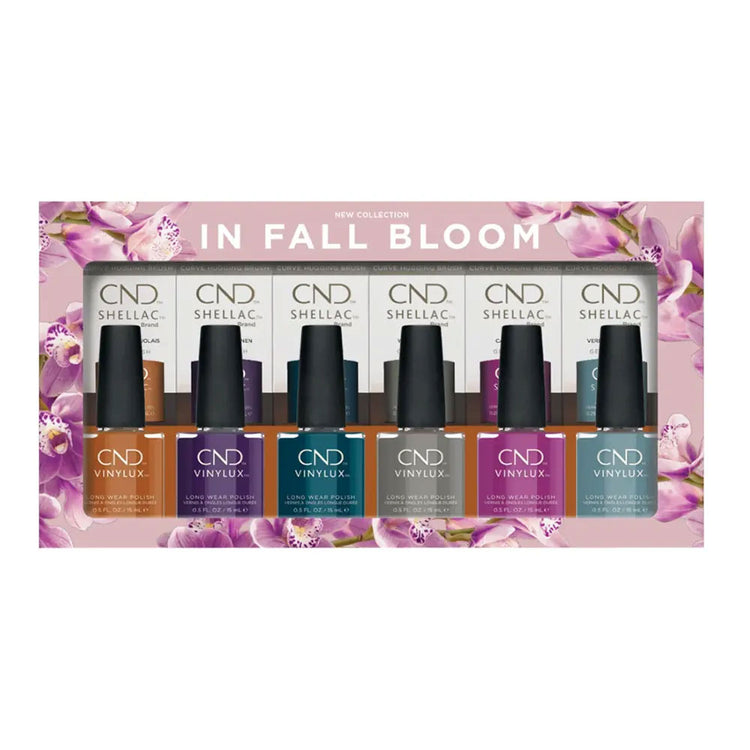 CND Shellac & Vinylux Fall 2022 In Fall Bloom 12PC 01220