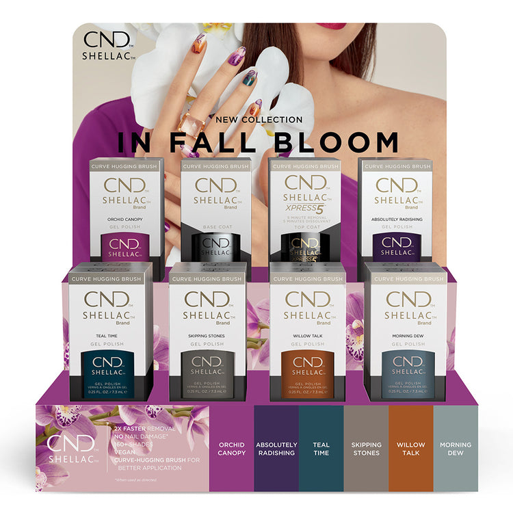 CND Shellac In Fall Bloom Fall 2022 Collection 16PC 01219