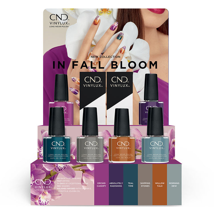 CND Vinylux In Fall Bloom Fall 2022 Collection 14PC 01218
