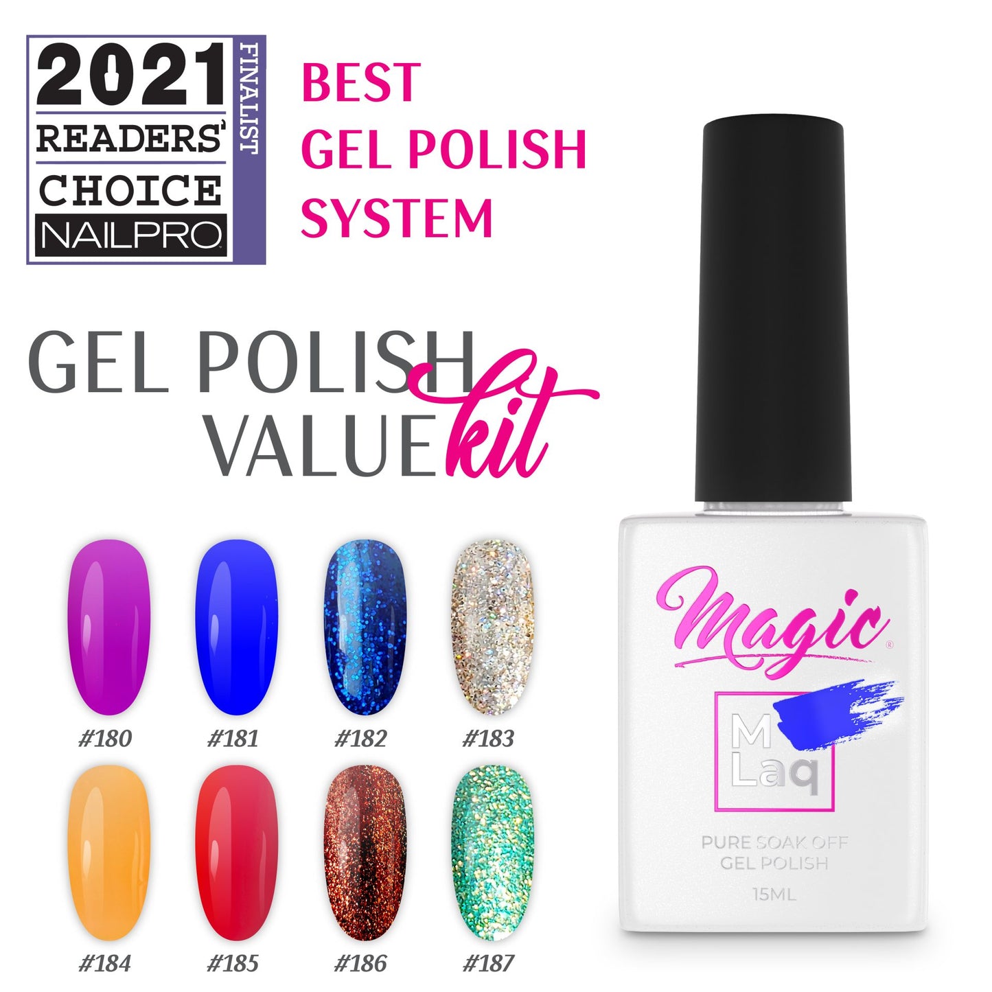 Magic Gel System Gel Polish Value Kit - Haute Couture 47223