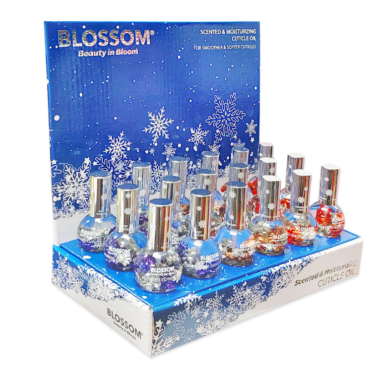 Blossom Winter Cuticle Oil 0.5 oz 18Pcs Display BLCOX18