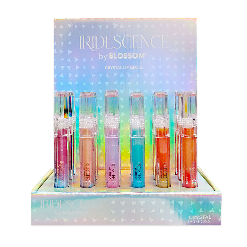 Blossom Iridescence Crystal Lip Gloss 18Pcs Dis BL-IRCLG-PDQ