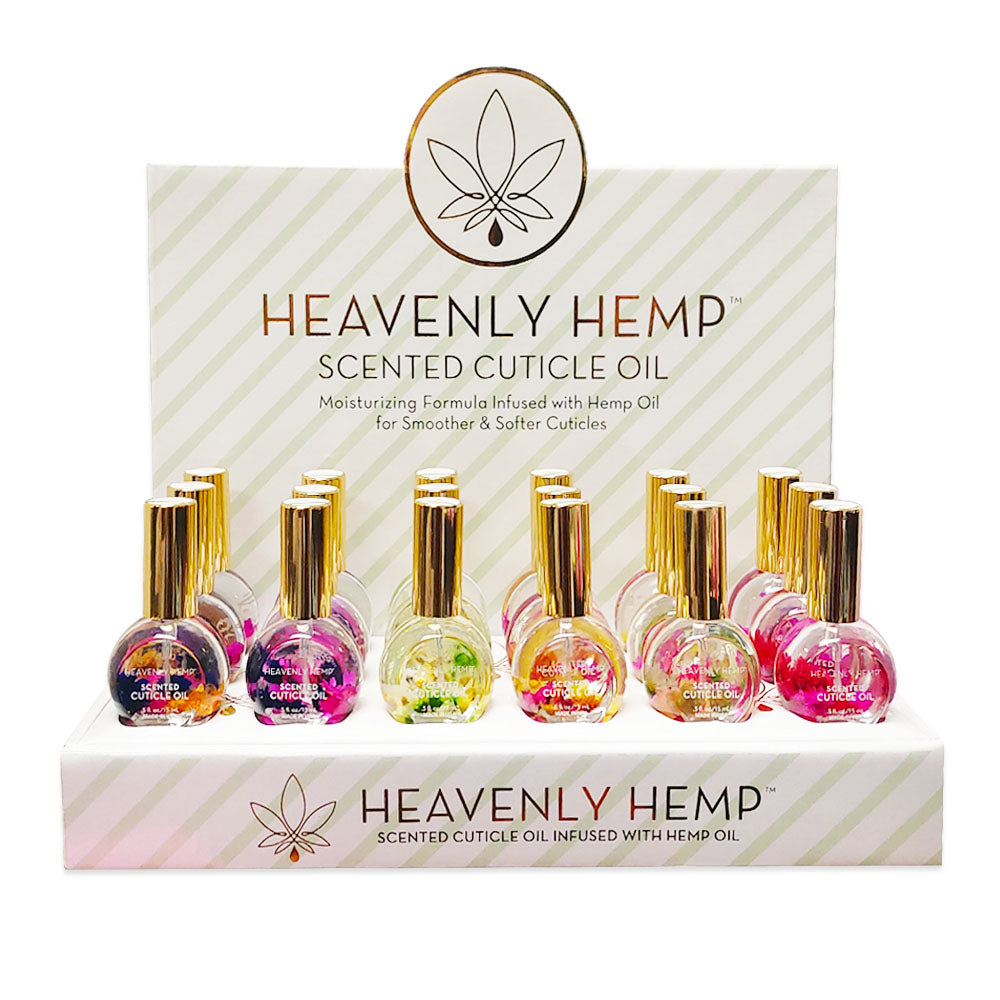 Blossom Heavenly Hemp Cuticle Oil 18 PC Dis HHCO18