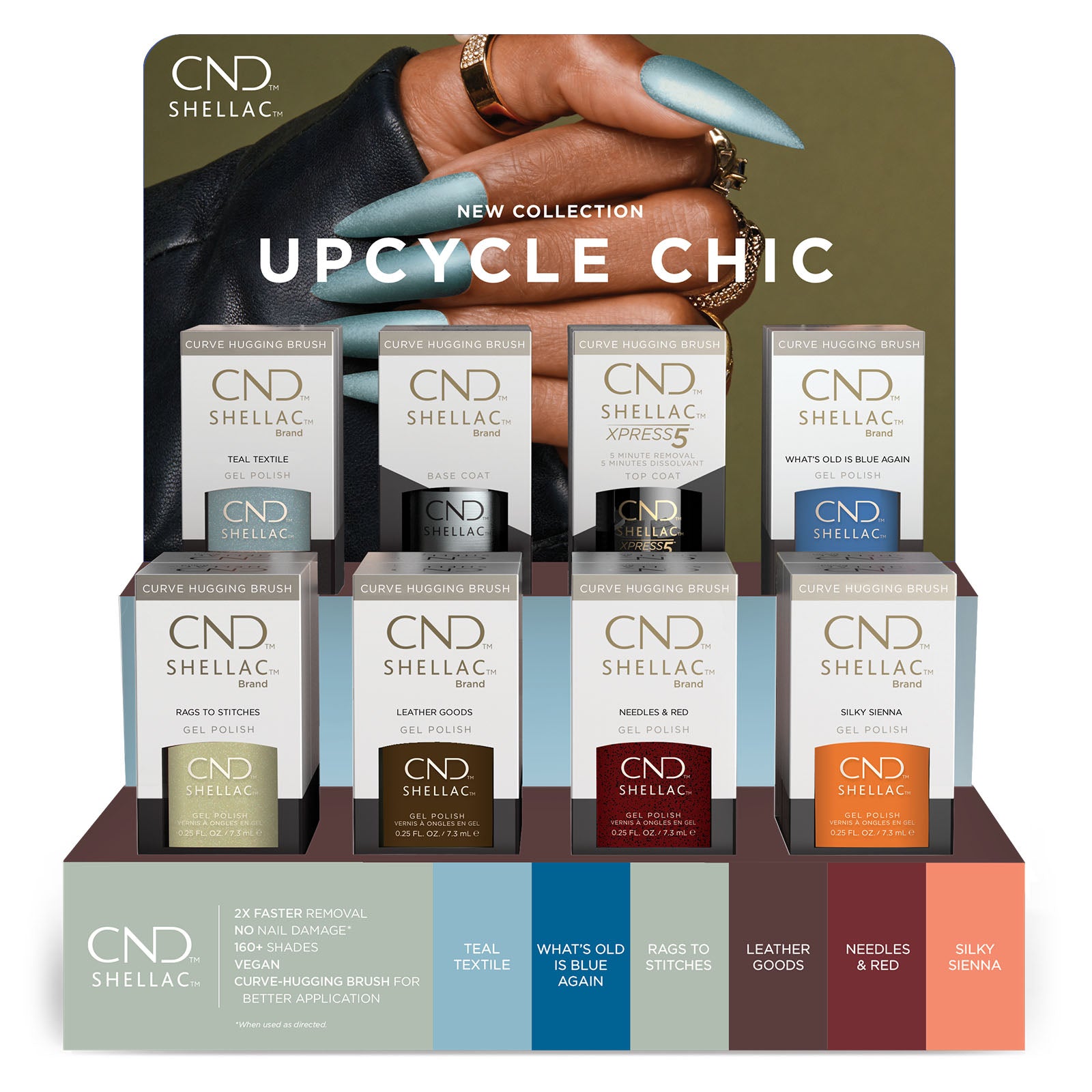 CND Shellac Upcycle Chic Fall 2023 Collection