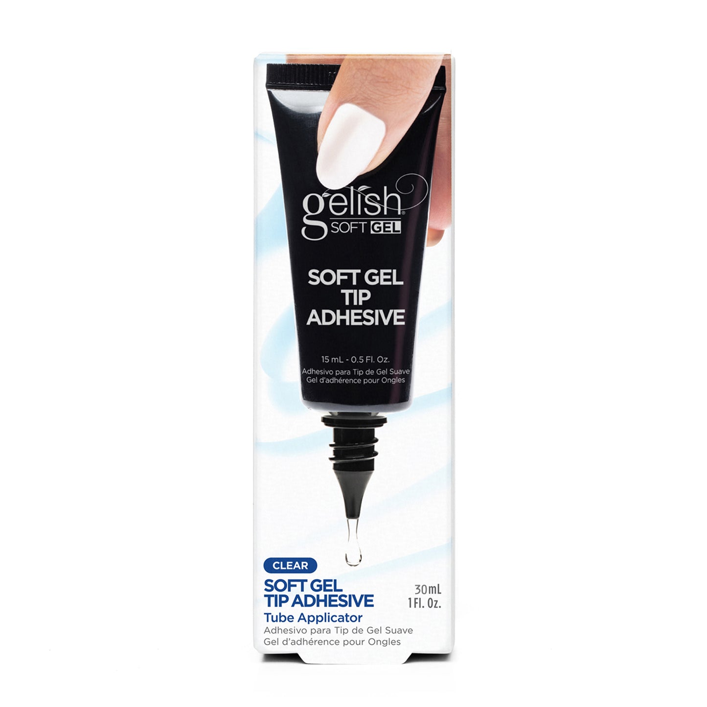 Gelish Soft Gel Tip Adhesive 30 ml/1 fl oz 1148023