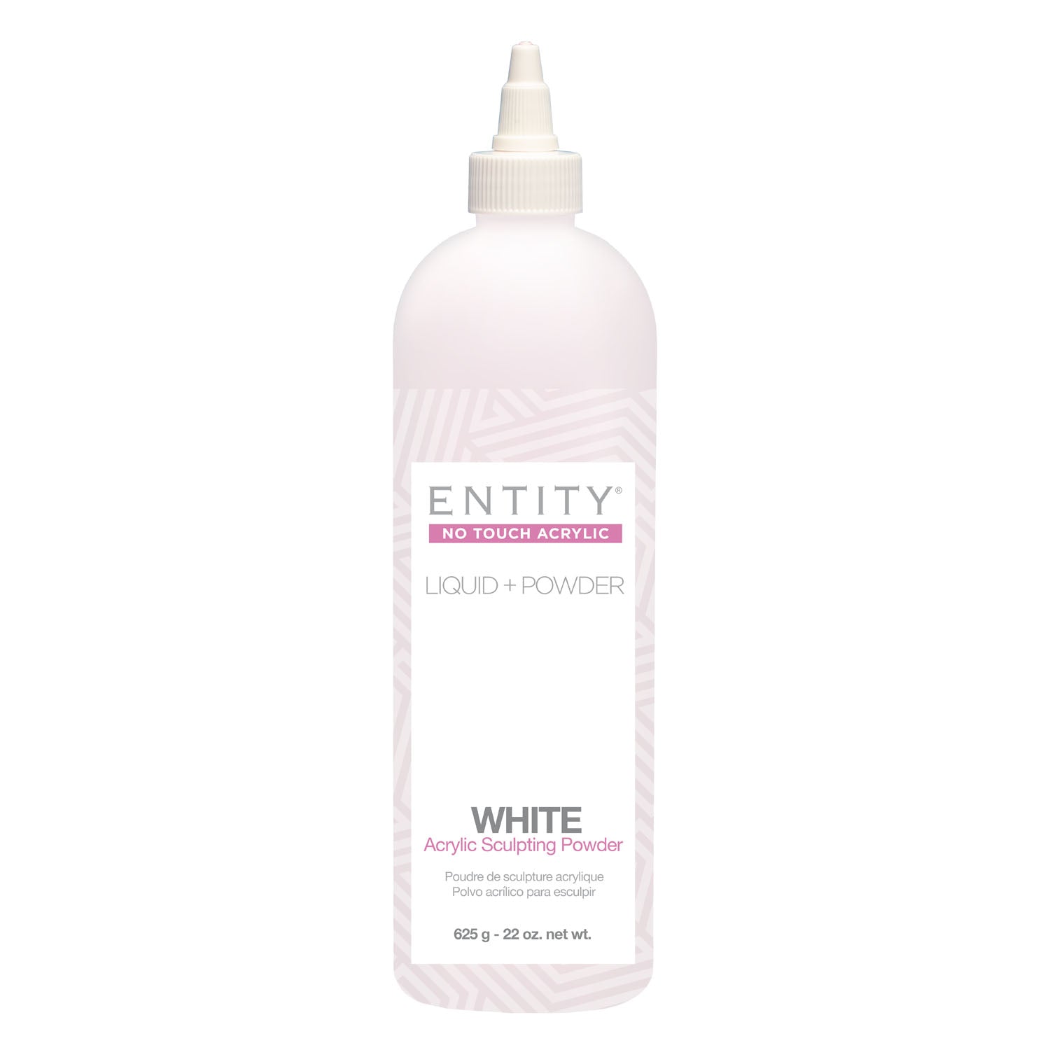 Entity No-Touch Acrylic Sculpting Powder White 22 oz 5900001