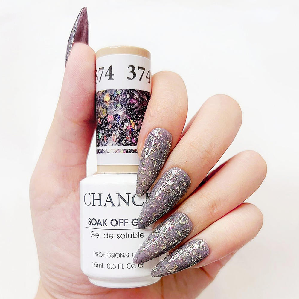 Chance Soak Off Gel 0.5oz - Diamond Dust 374