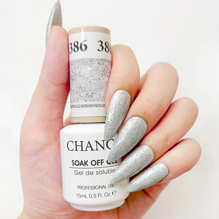 Chance Soak Off Gel 0.5oz - Diamond Dust 386
