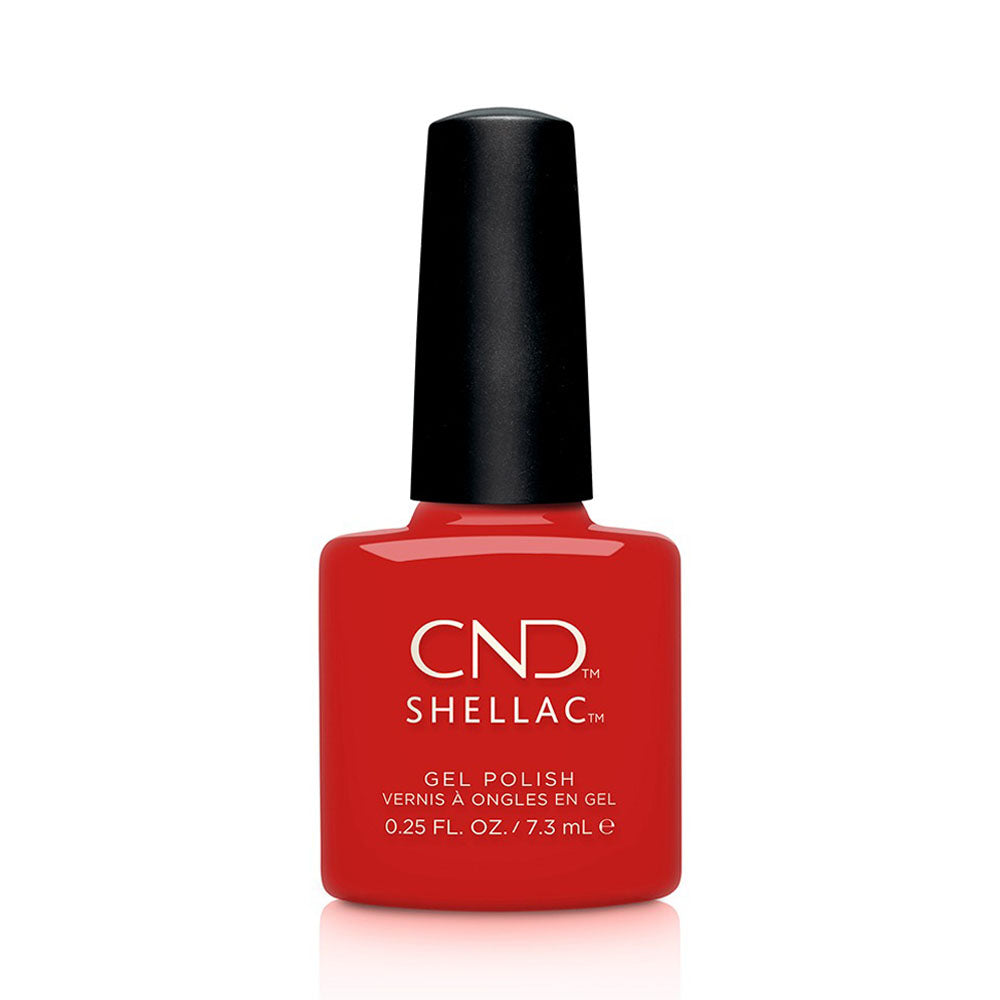 CND Shellac Devil Red 0.25 fl oz/7.3 ml - 00837