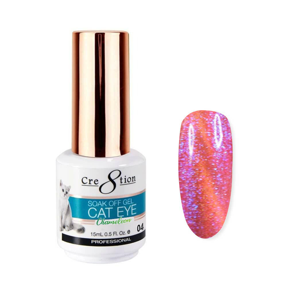 Cre8tion Soak Off Cat Eye Gel Chameleon #04 0916-0574